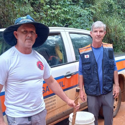 Brigadistas Erick e Valdeci